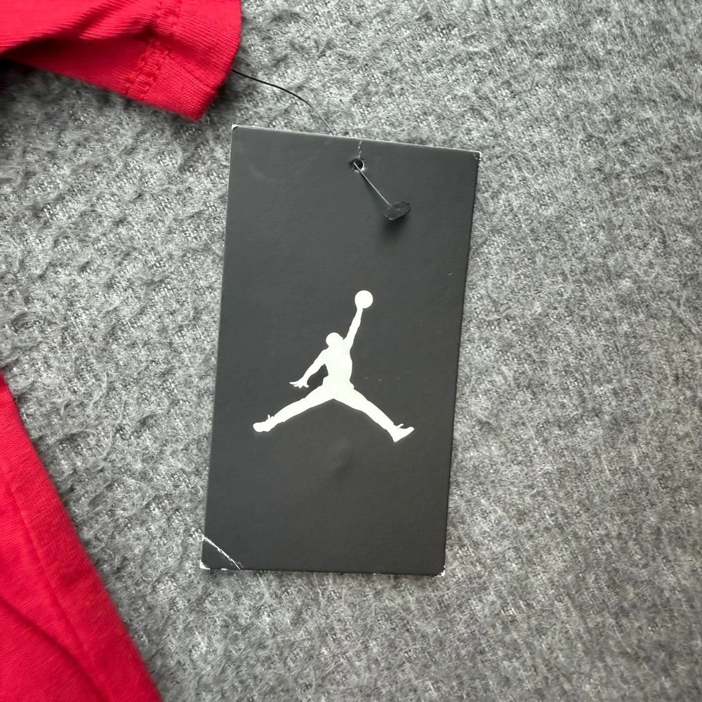 Jordan T-Shirt Men's XXL Red Jesus Booger Lonnie Mance Sip Graphic AR0053-687